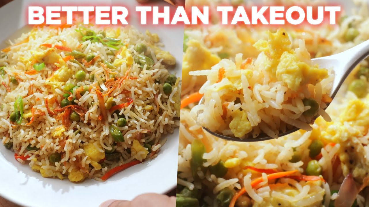 10 Min Egg Fried Rice Recipe | Better Than Takeout