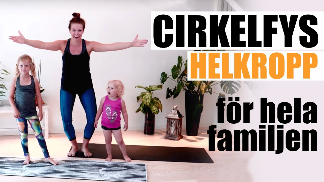 Cirkelträning/gympa för hela familjen