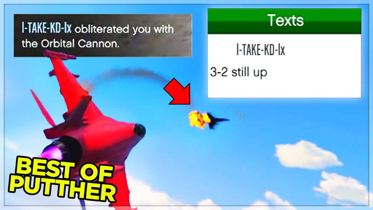Best of Trolling Angry Orbital Griefers on GTA Online
