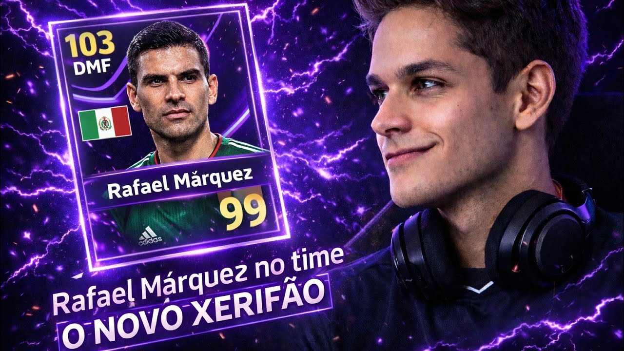 🔥 eFootball 2026 AO VIVO 🔥 ESTREIA DO RAFAEL MÁRQUEZ! O NOVO XERIFÃO DO TIME!