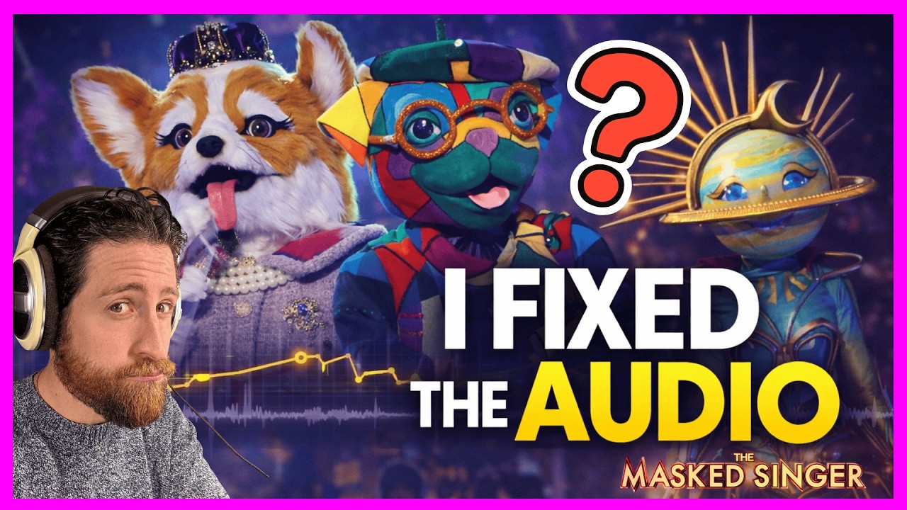 Аудиозапись с правильным звучанием 14-го сезона шоу «The Masked Singer»!