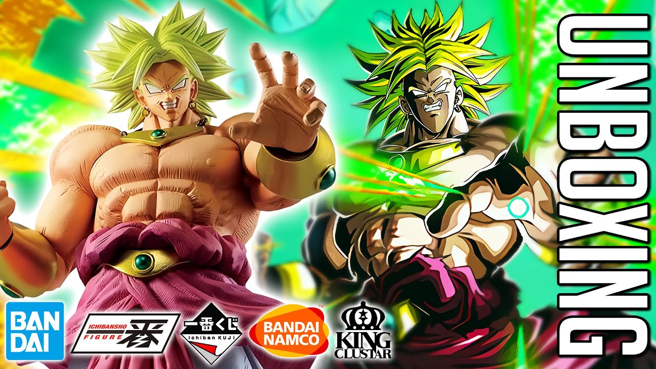 Omnibus Z KING CLUSTER Legendary Super Saiyan Broly Figure Unboxing!