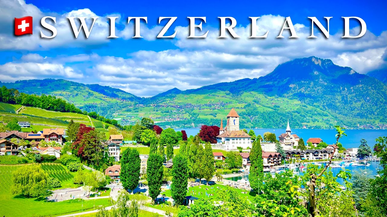 Шпиц, Швейцария _ Самый потрясающий город Швейцарии🇨🇭