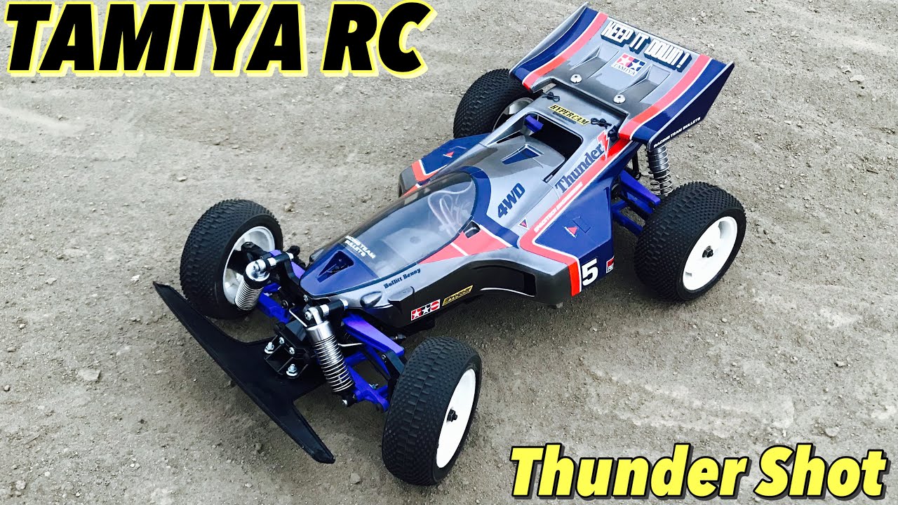【ラジコン】ブラックサンダー ショット タミヤRC オフロード 走行