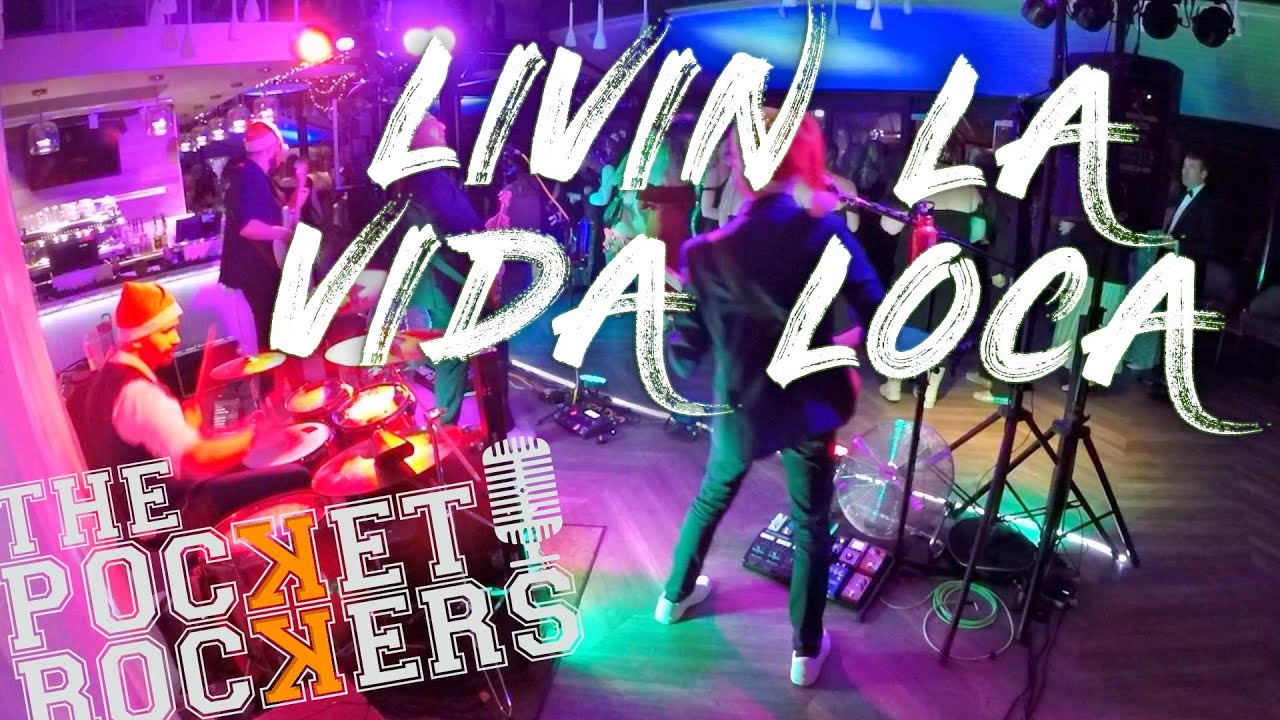 Ricky Martin - Livin La Vida Loca | The Pocket Rockers | Hampshire Wedding Band