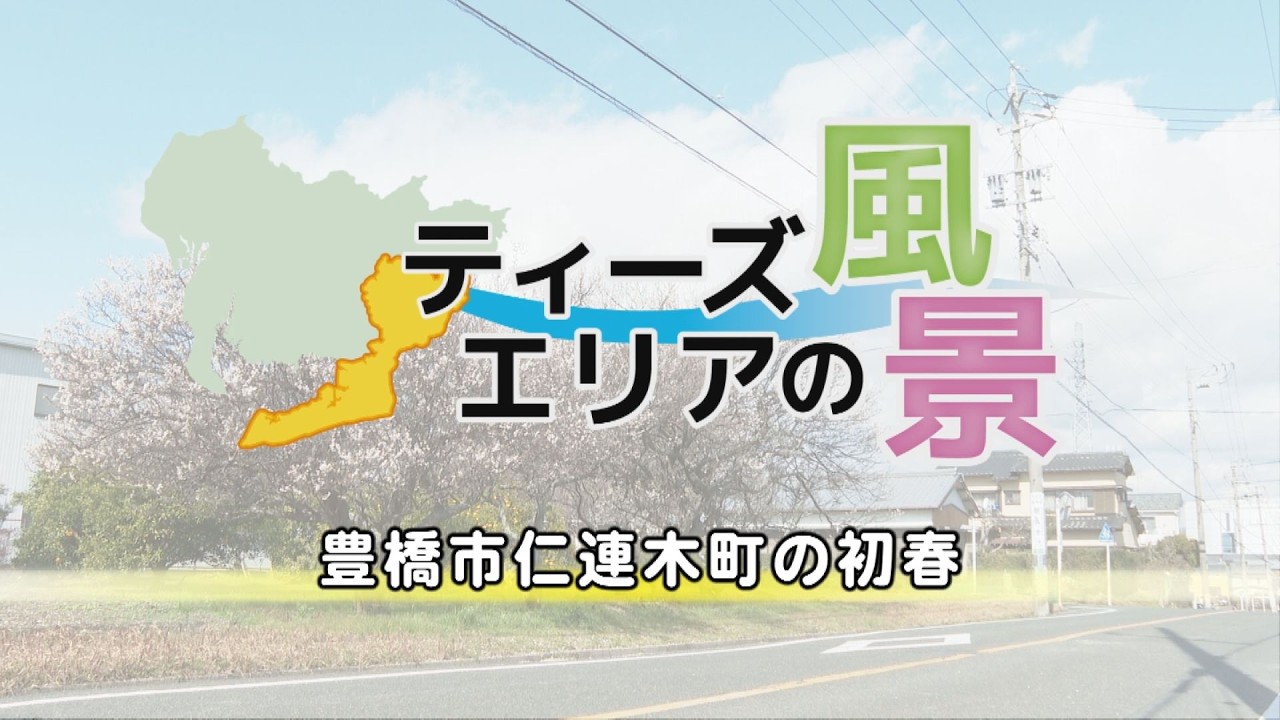 ティーズエリアの風景　豊橋市仁連木町の初春［2020年3月1日 放送］