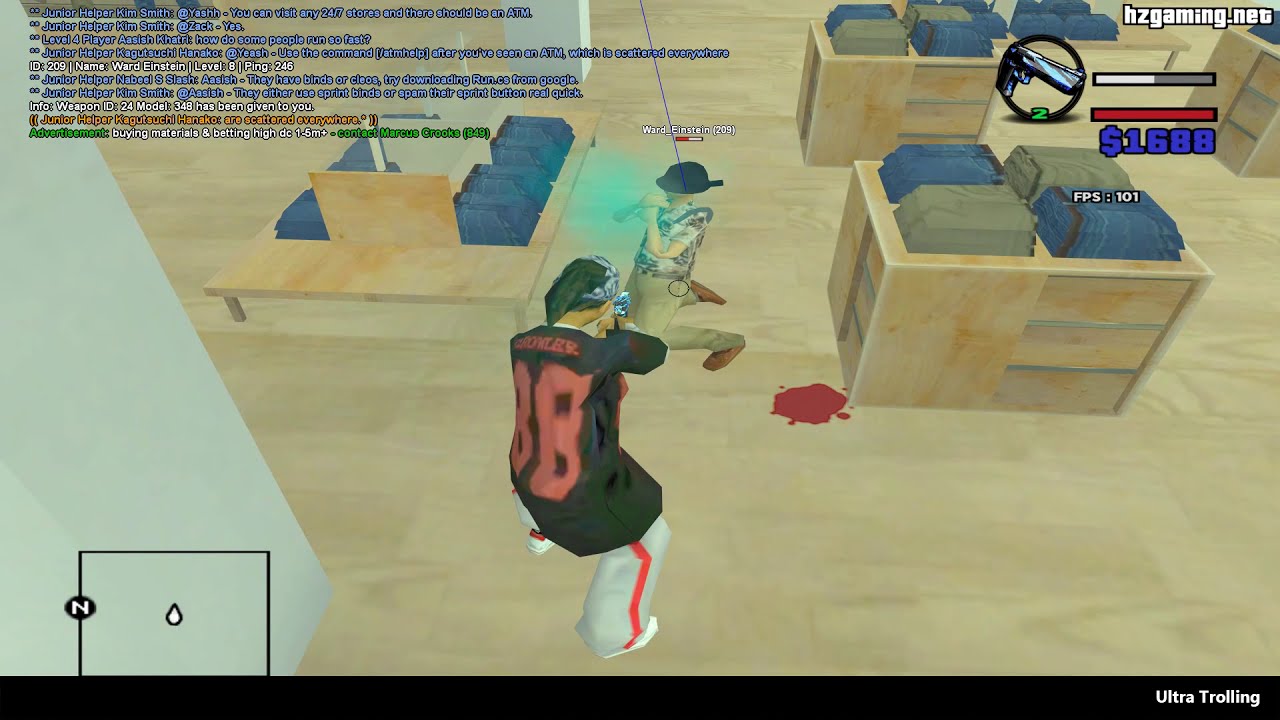 HZRP - MASS DM/WEAPON HACKING/WARP MONTAGE 16!