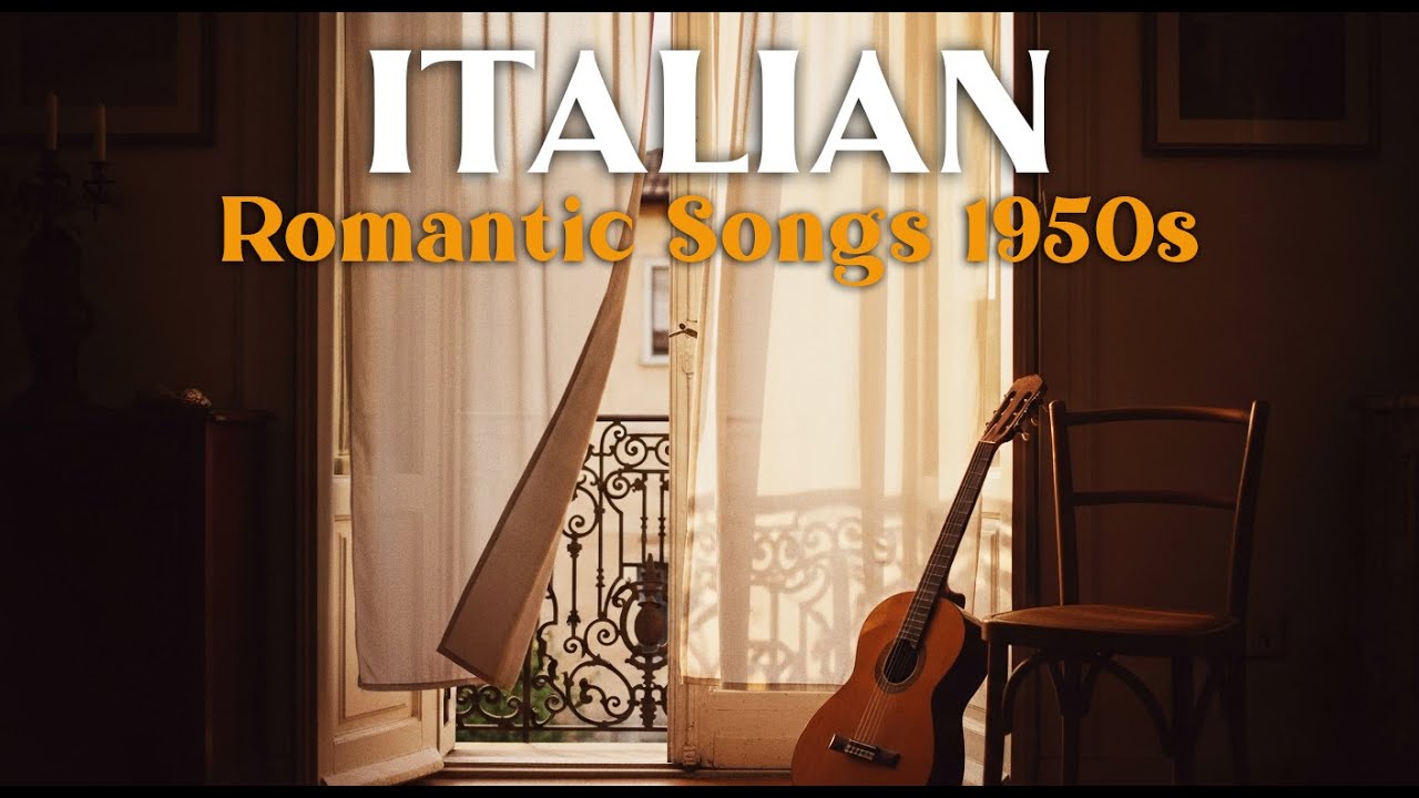 Italian Love Songs 🇮🇹 | Vintage Romance from the Streets of Old Italy