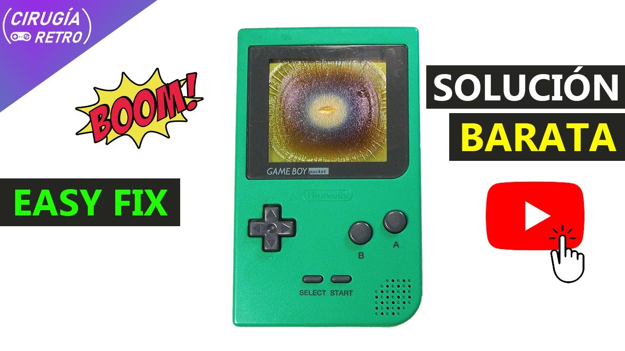 Cómo reparar la pantalla de un Game Boy Pocket de manera económica
