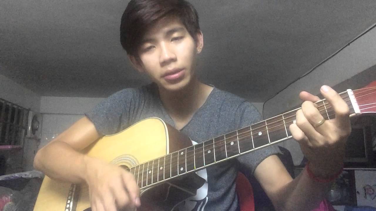 How to play ចង្វាក់ Romvong on guitar _Fb page( Good boy Sambath 4u )