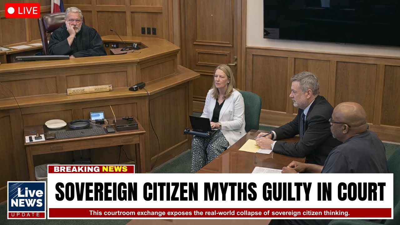 Sovereign Citizen Argument COLLAPSES in Court | Judge Shuts Down Pseudo-Law Excuses