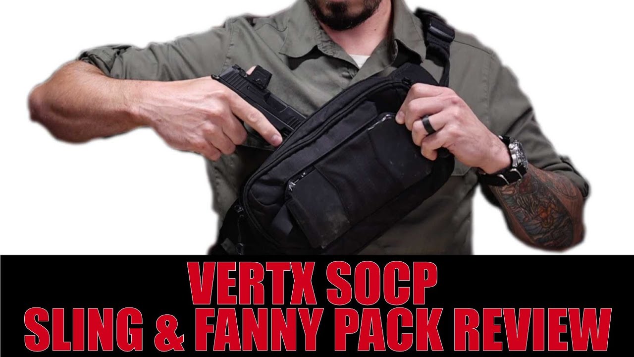 Обзор слинга и поясной сумки Vertx SOCP