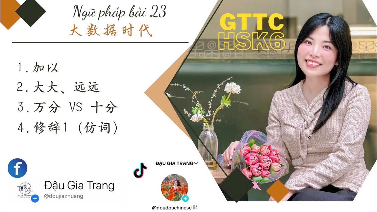 GTTC HSK6 -Ngữ pháp bài 23