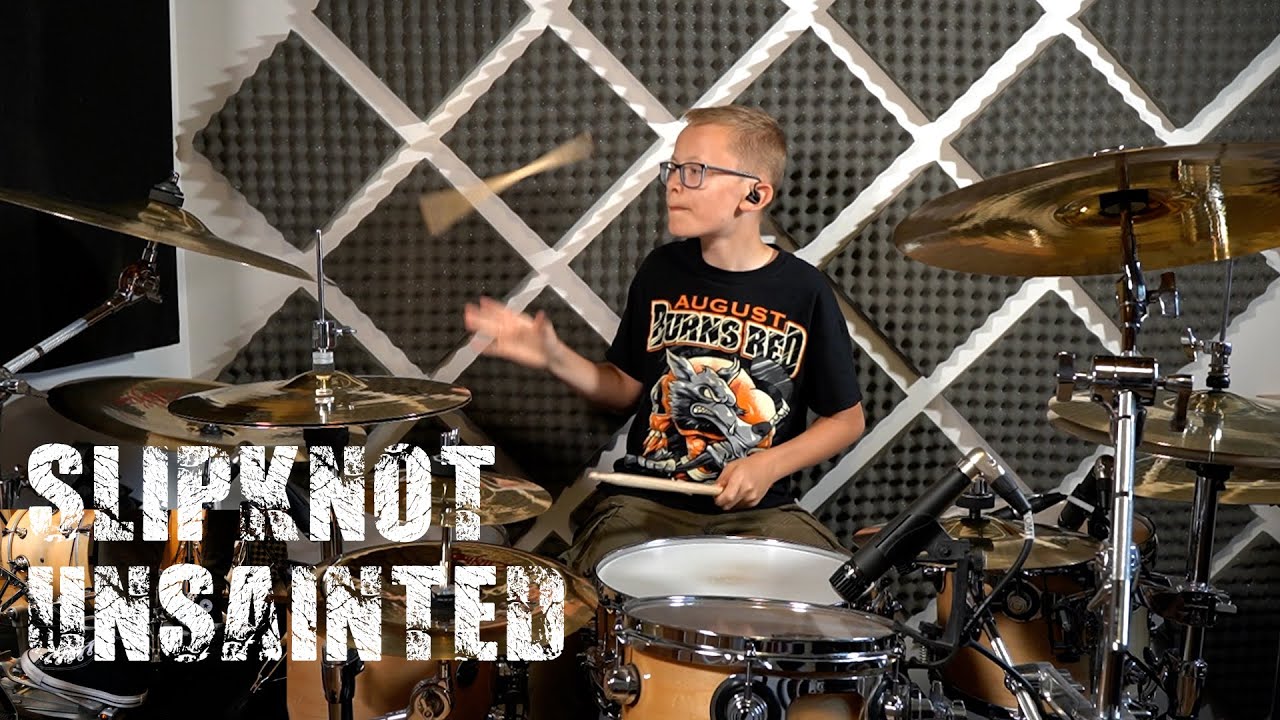 Slipknot - Unsainted Drum Cover Playthrough by Nikodem Hodur