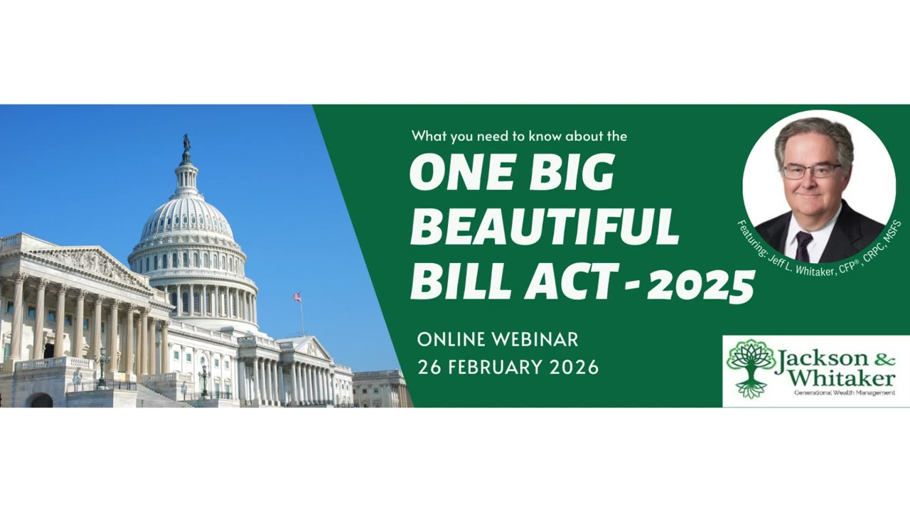 Webinar Replay: One Big Beautiful Bill Act - 2025