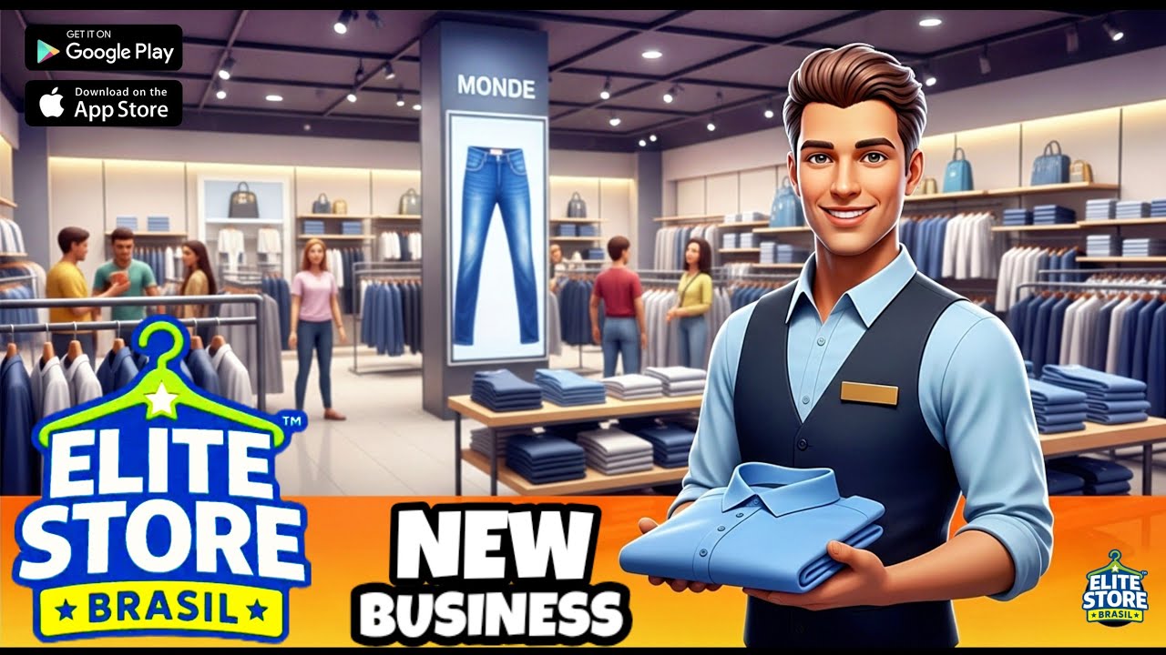 🎉I OPENED A NEW ELITE STORE IN BRASIL🛍️NEW SIMULATOR GAME💥