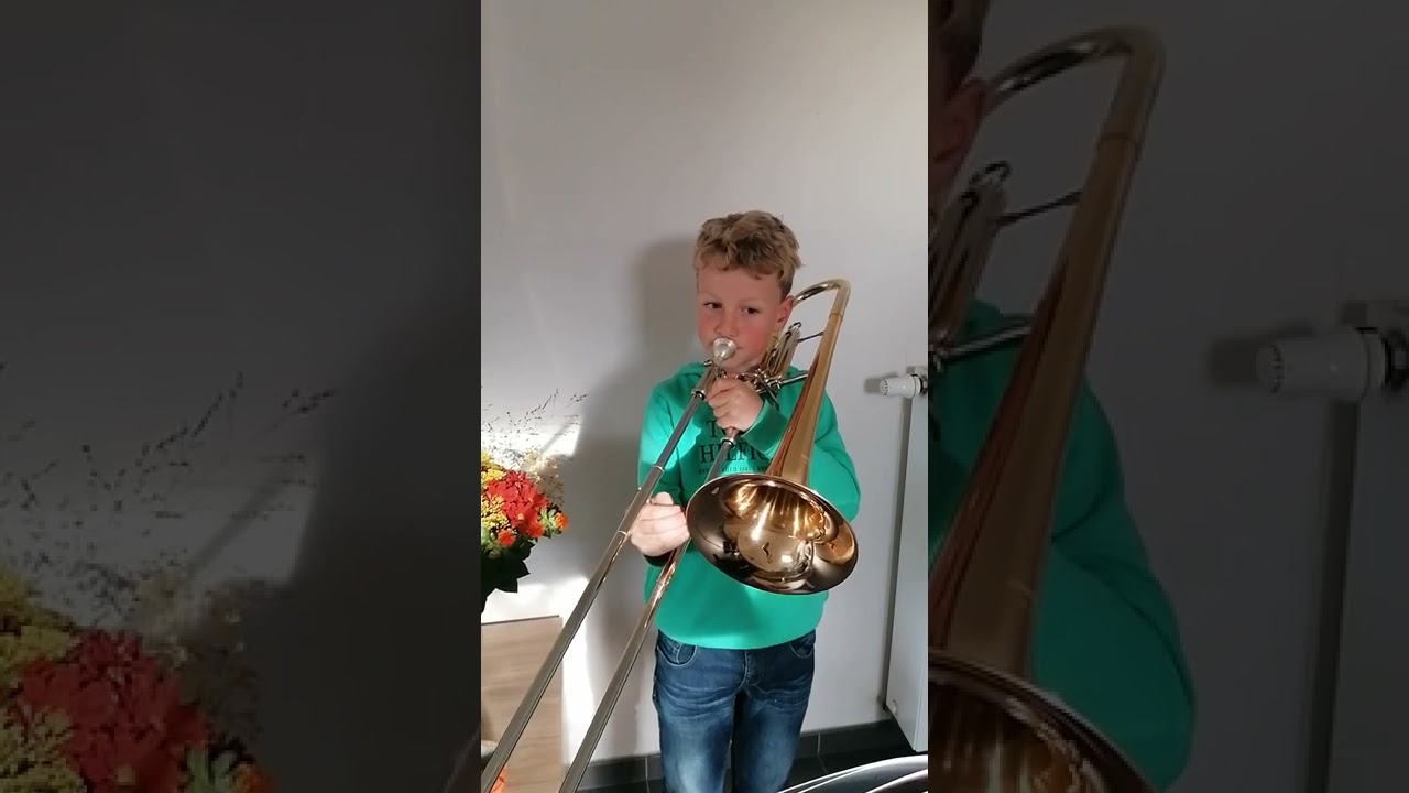 Trombone oude en jonge Jan,