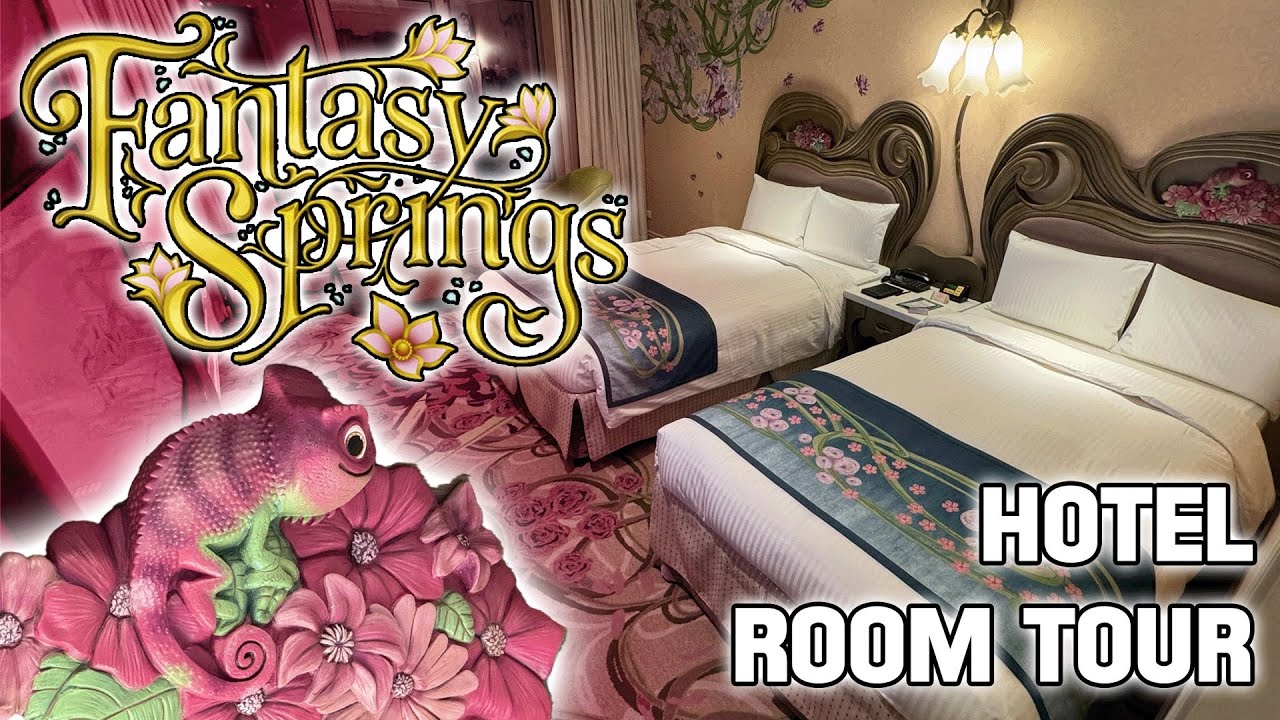 Tokyo DisneySea Fantasy Springs Hotel - Fantasy Chateau Entrance Side Superior Alcove Room Tour