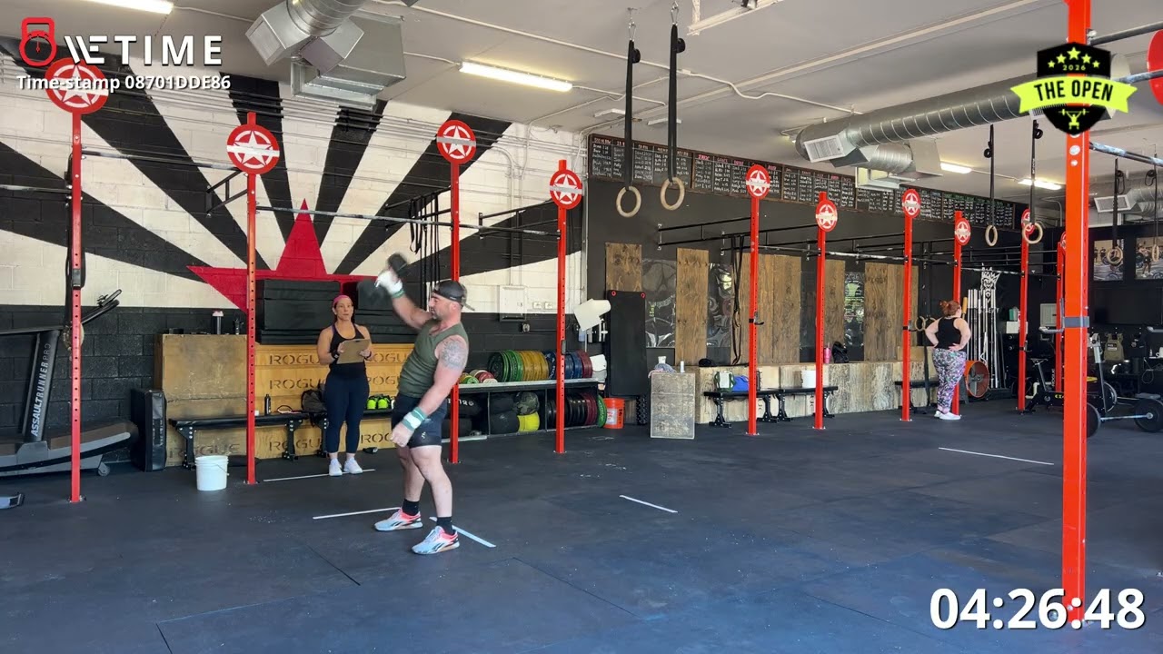 John Hazdovac 26.2 CrossFit Games Open 40-44