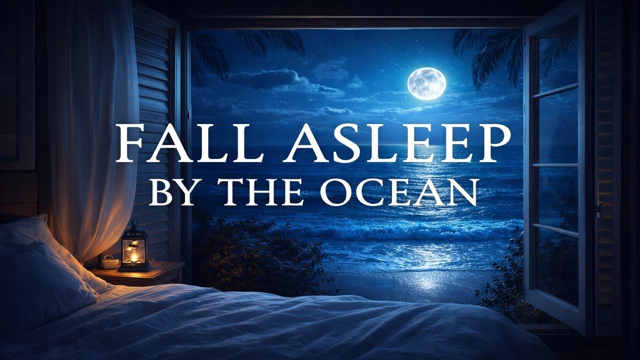 Fall Asleep by the Ocean — A Quiet Beach Hut Sleep Talk Down