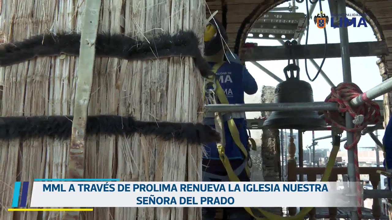 Restauración de la Iglesia Nuestra Señora del Prado. 20 de diciembre.