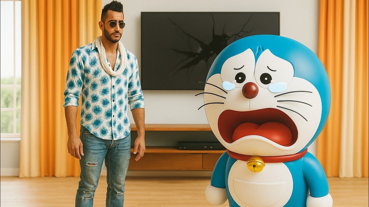 Doraemon Ne Franklin Ki TV Tod Diya 😡 Franklin Hua Gussa! | Indian Theft Auto Simulator