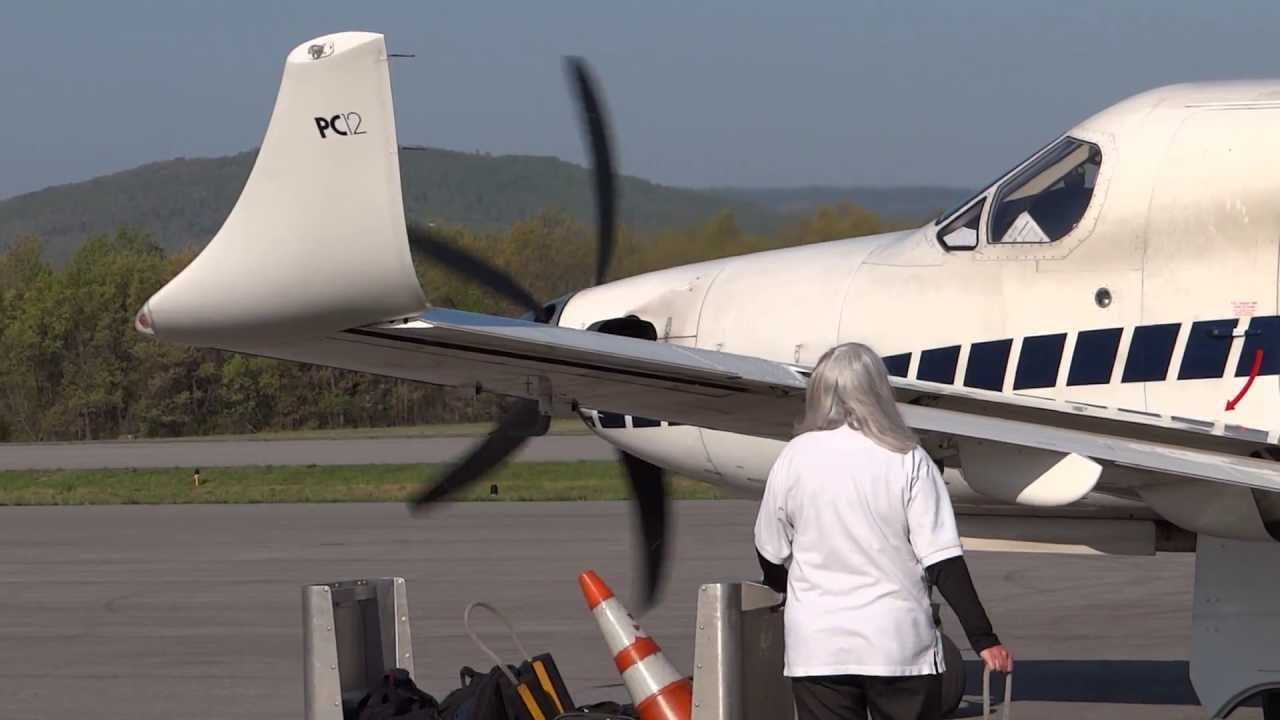 Pilatus PC-12 Spotting + Engine Start / Shutdown