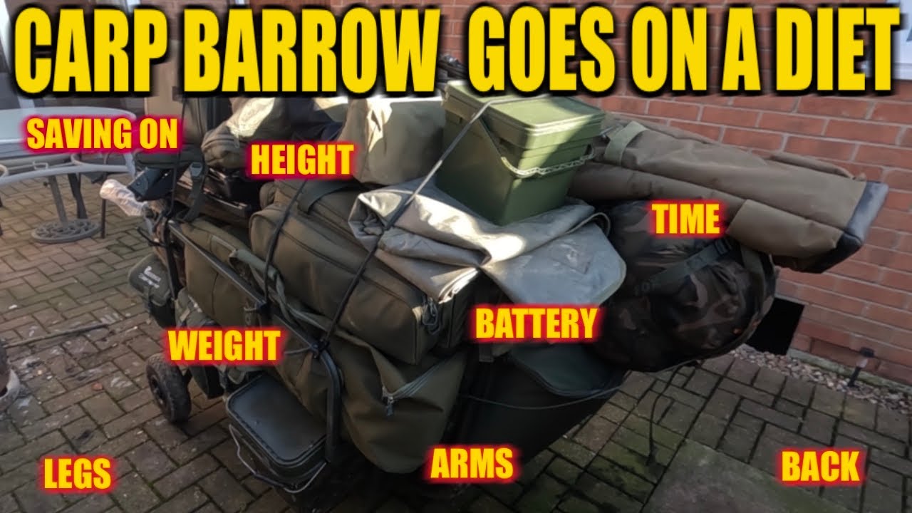 BARROW GOES ON A DIET - carp fishing