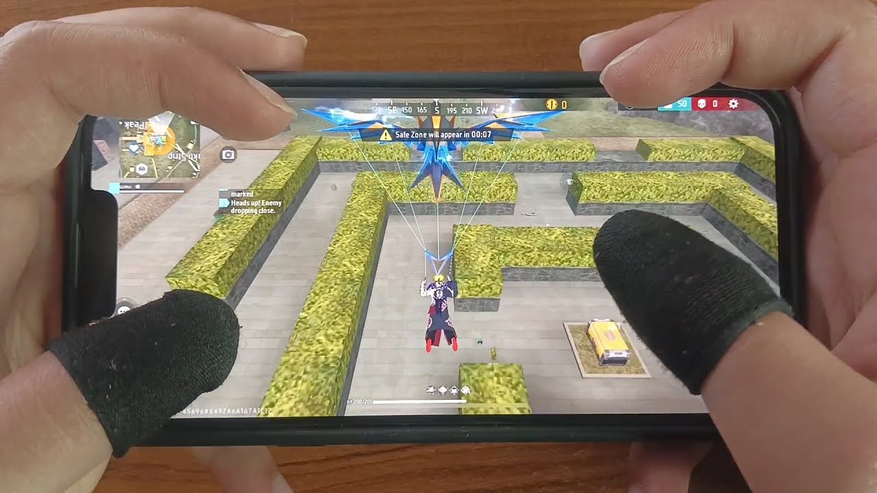  I PHONE 14 HANDCAM GAME PLAY FREE FIRE 