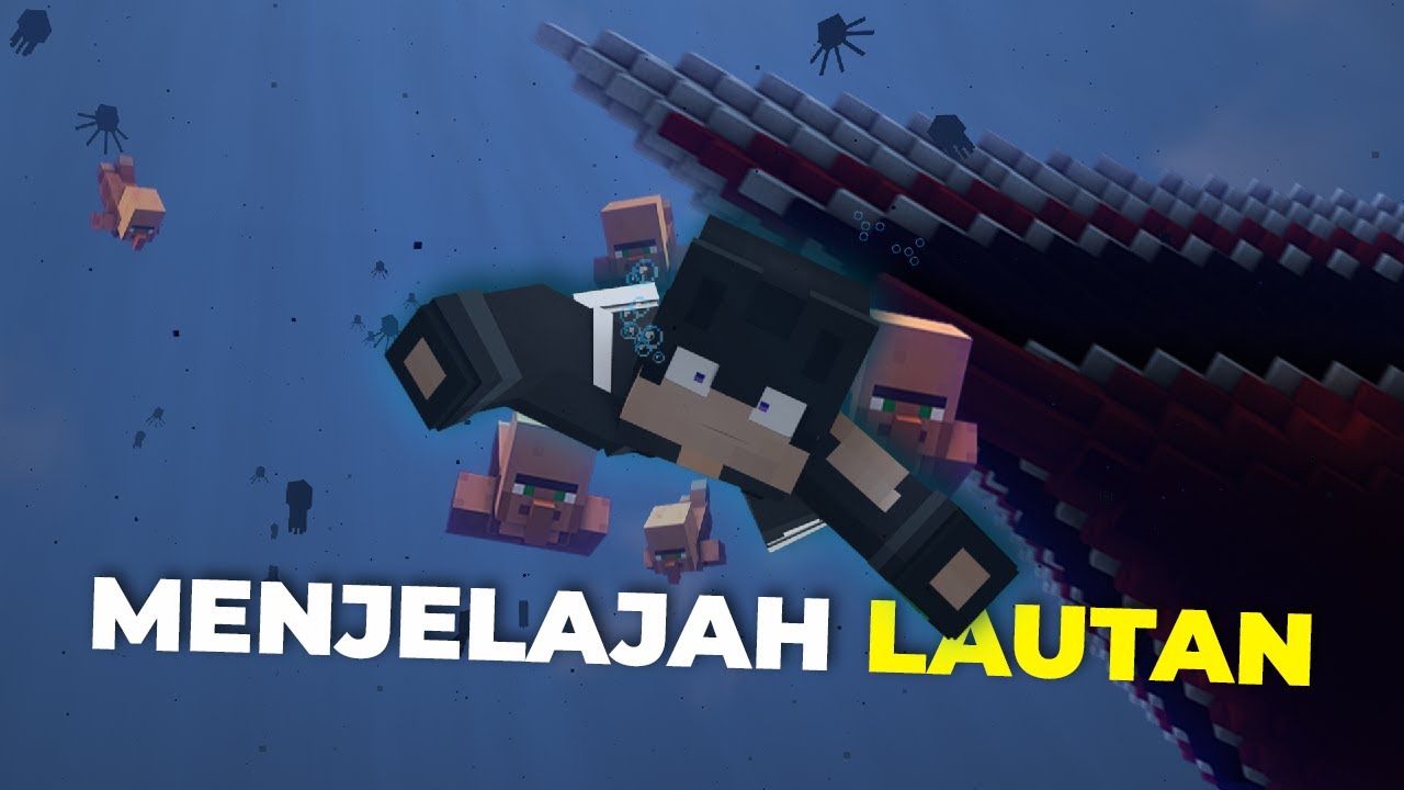 Mengajak 10,000 Villager Menjelajah Lautan !!