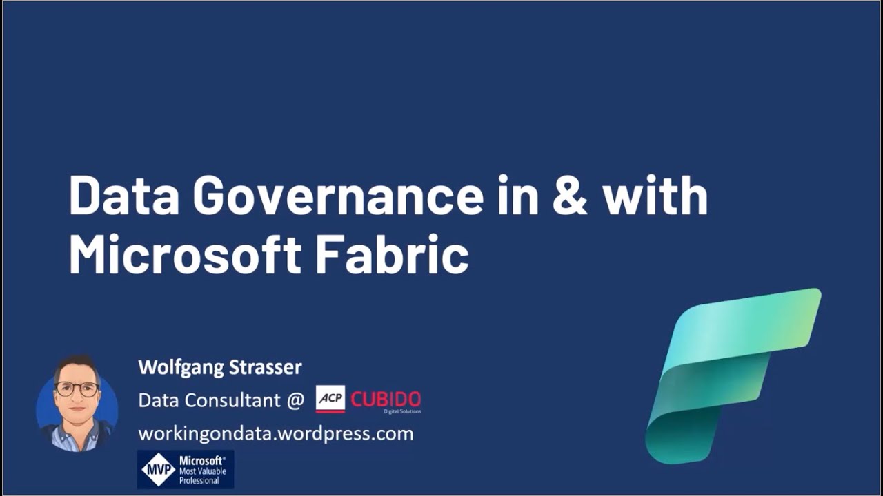 Cool Runnings 2023: Let's talk about Data Governance in Microsoft Fabric with Wolfgang Strasser
