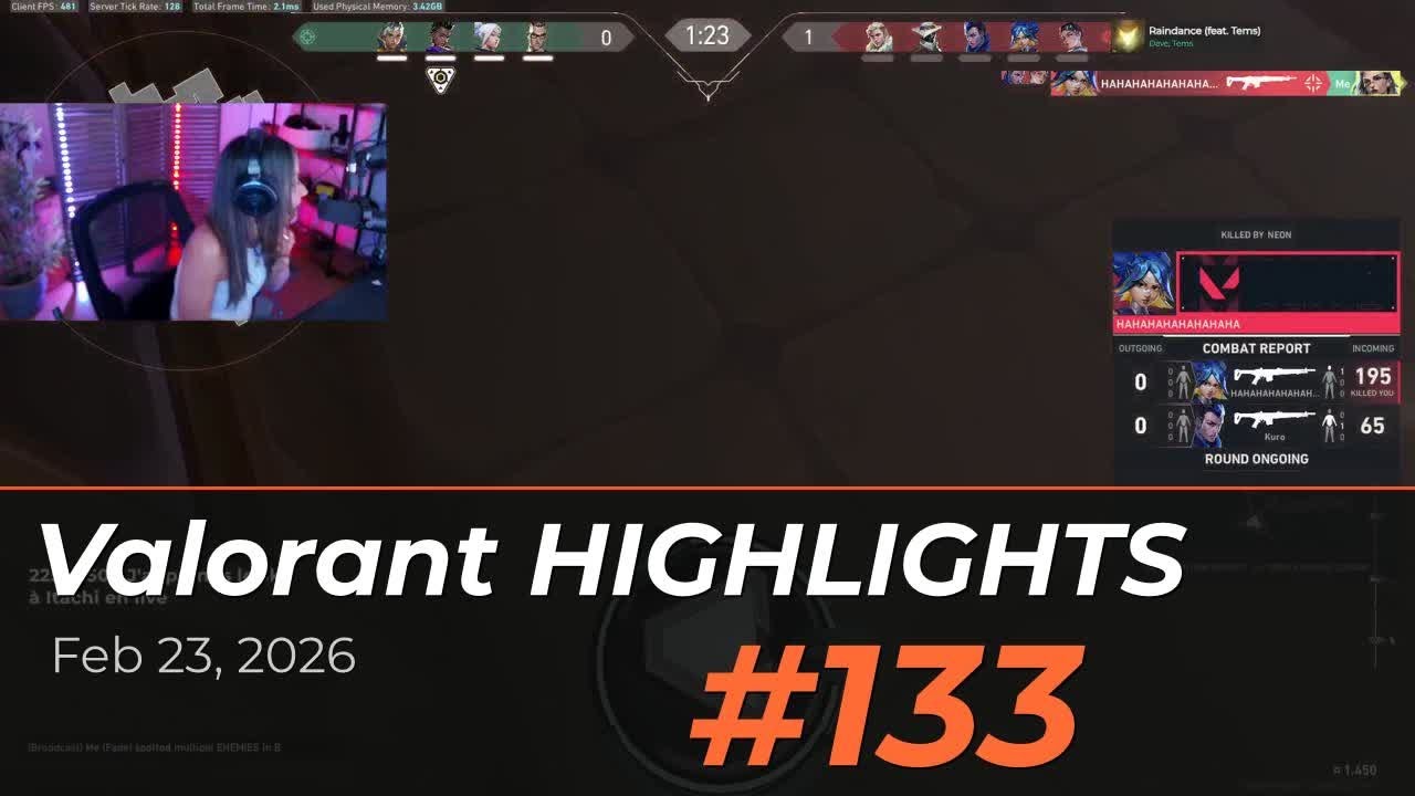 Valorant Daily Highlights #133 — Best Plays