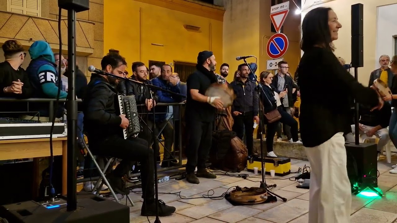 Tarantella di San Michele.  Giancarlo Paglialunga e Giuseppe Anglano. San Simone 28 ottobre 2024