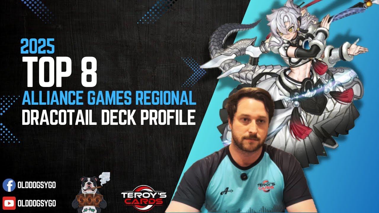 TOP 8 ALLIANCE GAMES REGIONAL| Blake Teudt | Azamina/Dracotail Deck Profile 2025!
