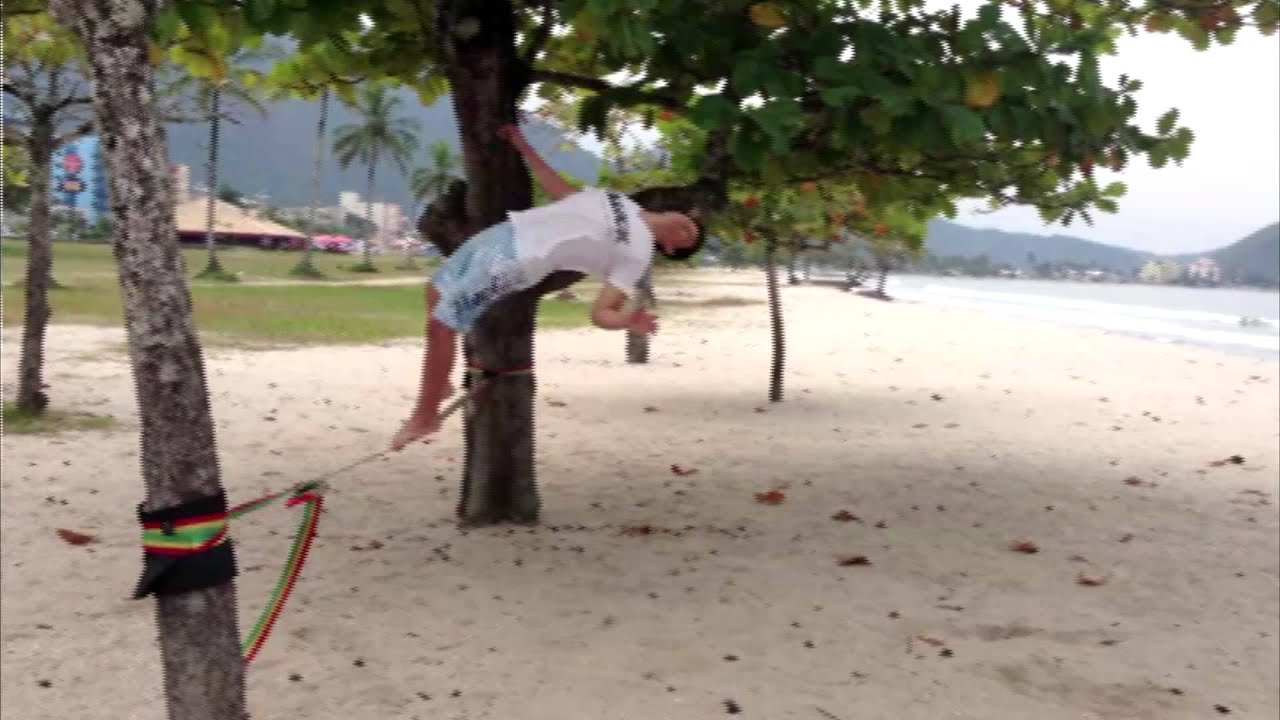 Desafio Slackline (Mortal) - Desafio,&eacute; N&oacute;is