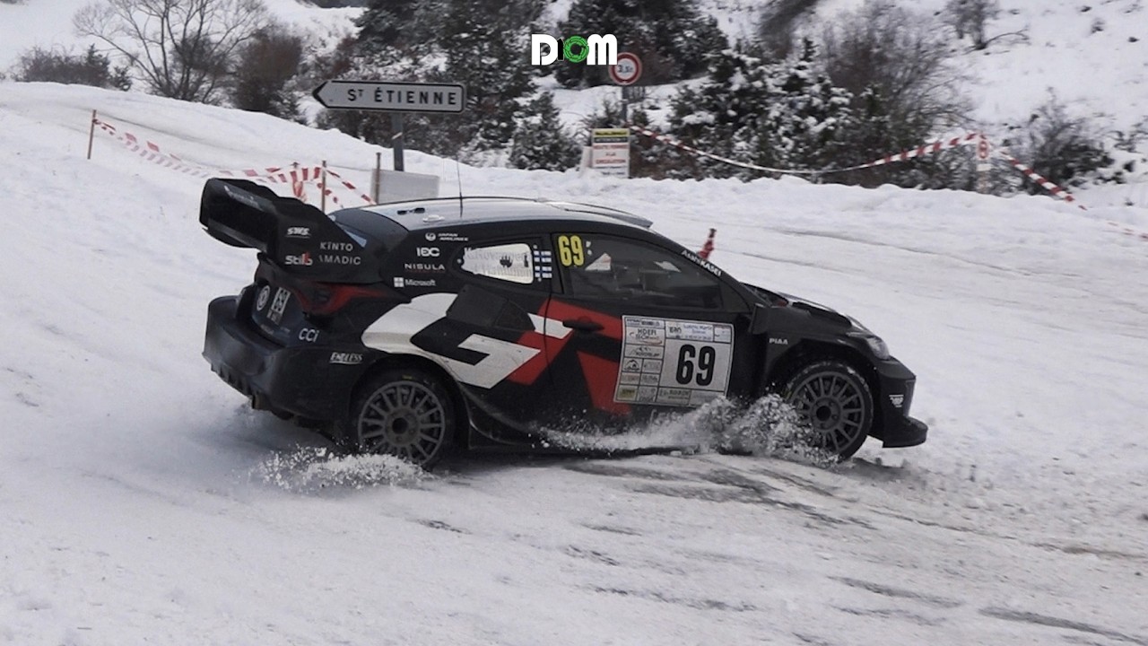 RALLYE HIVERNAL Du DÉVOLUY 2024⚠️Flat Out, Crashes & snow show by D10M