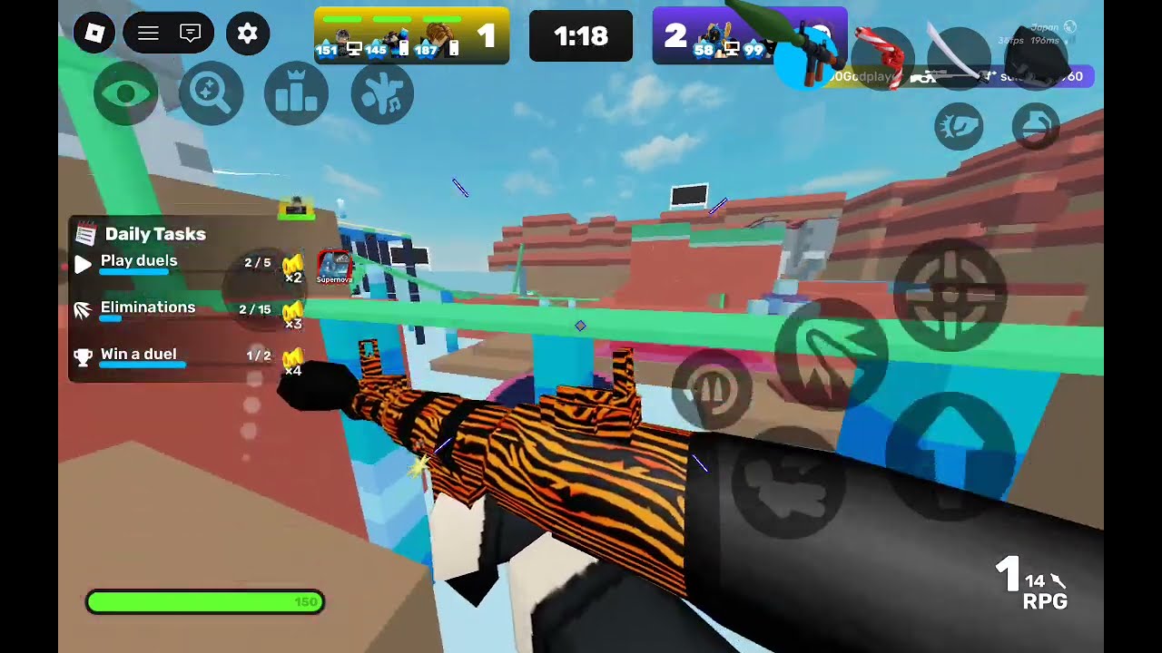 Roblox Rivals tag team and 3v3