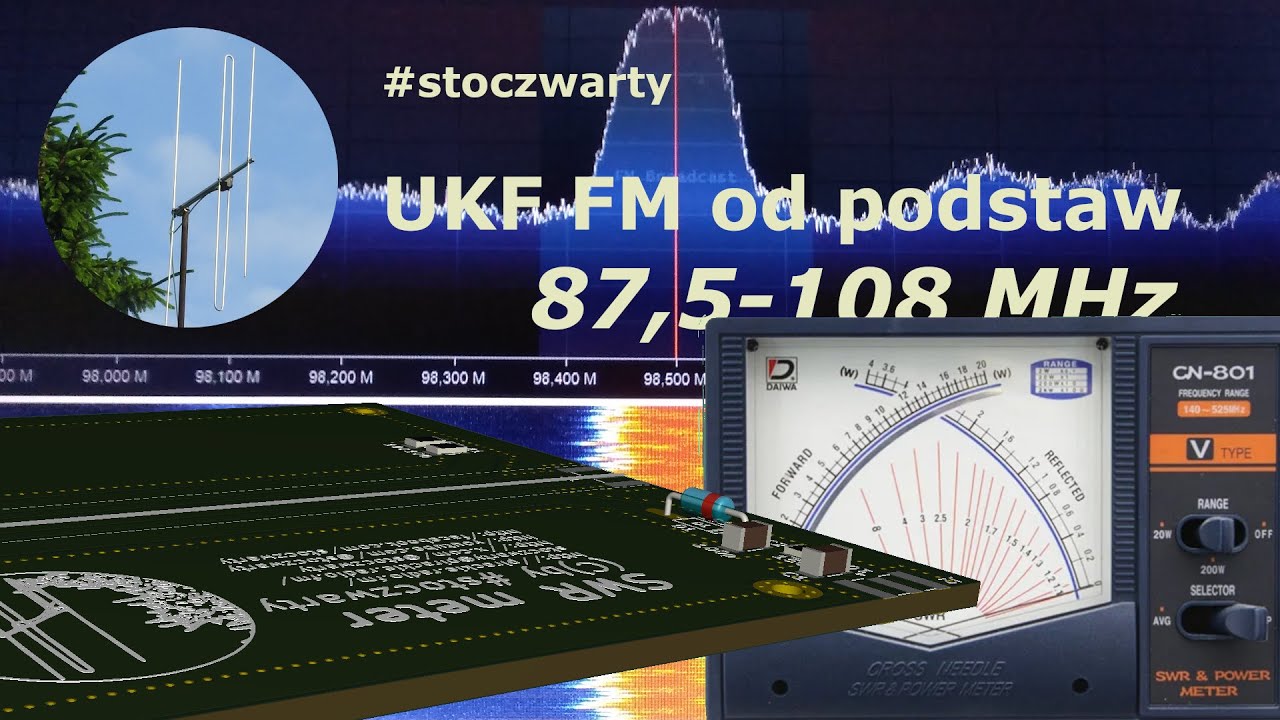Cz. #28 - Sprzęgacz kierunkowy - UKF FM 88-108 MHz od podstaw