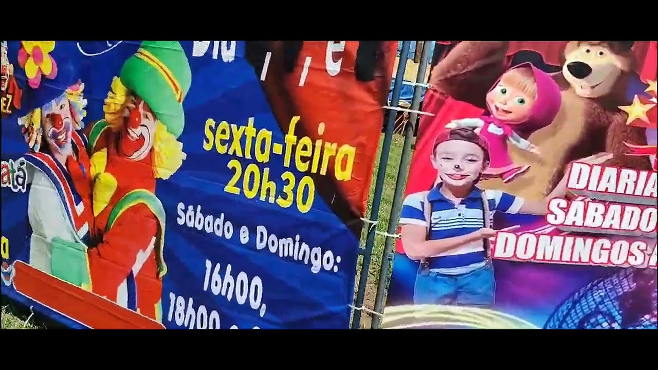 DEPOIS DA PANDEMIA CHEGA Á ADAMANTINA O SEGUNDO CIRCO, O CIRCO ´´ HERMANOS RODRIGUEZ ´´ 29 MARÇO2023