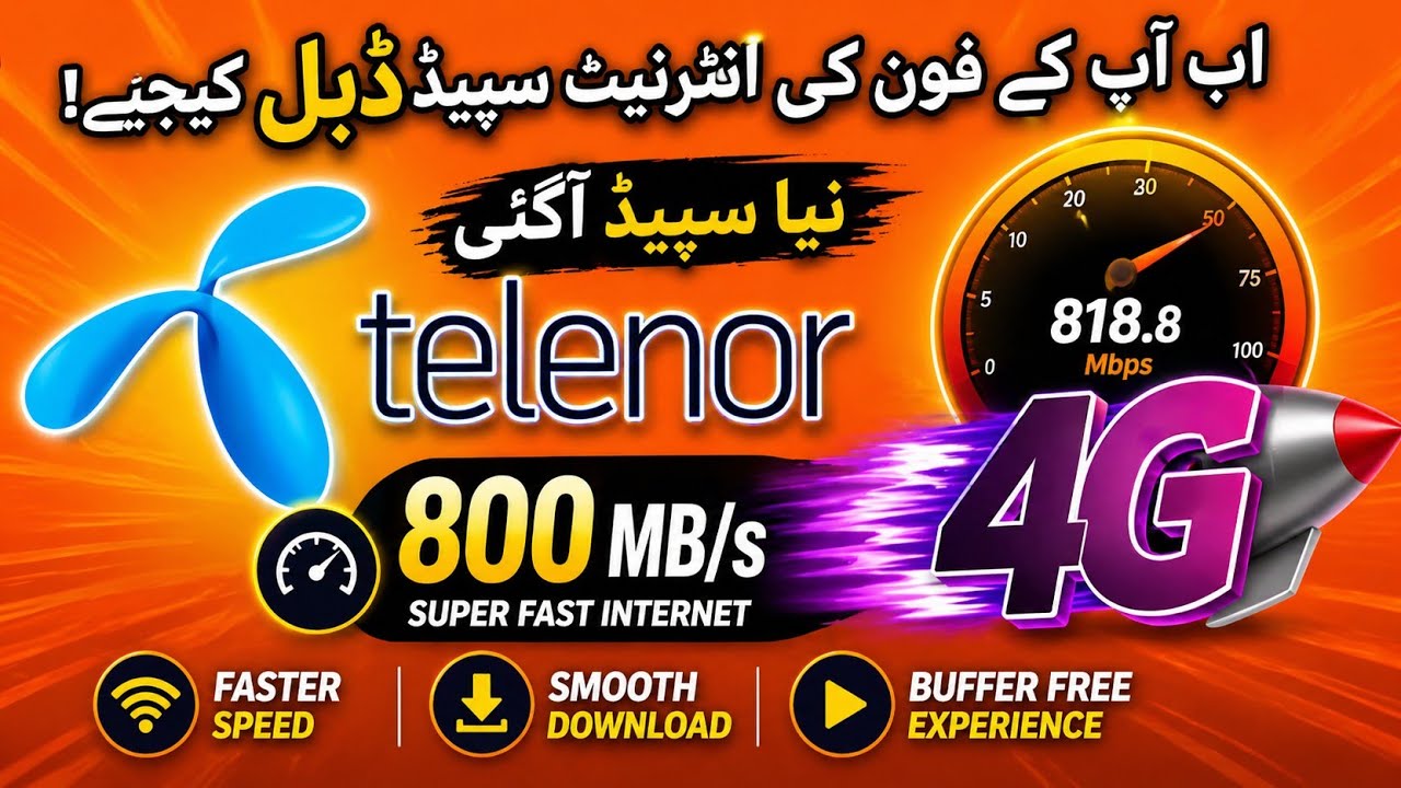 Telenor APN setting | Telenor internet settings code