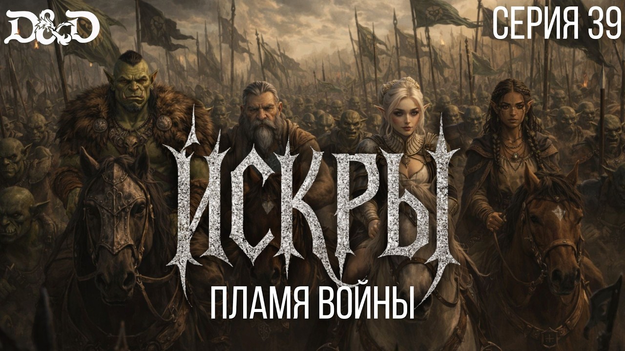 Пламя войны | Искры: серия 39 | Палгериас | D&D | Подземелья и драконы | Dungeons & Dragons | ДНД
