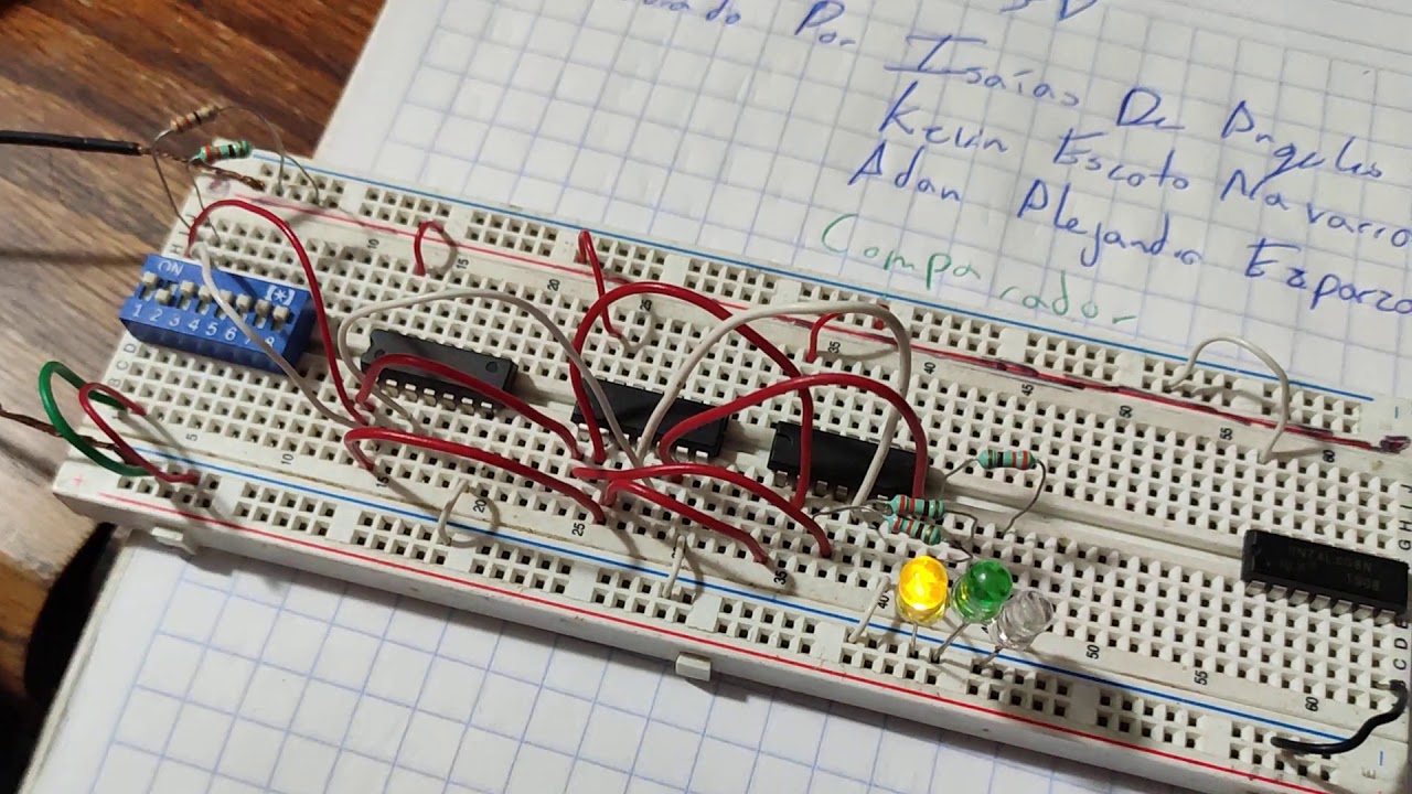 El comparador de magnitud de 4 bits 74HC85
