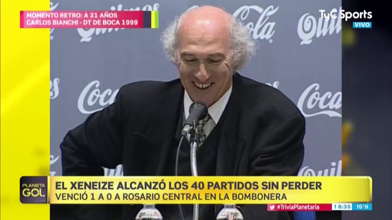El r&eacute;cord del Boca de Bianchi - Especiales Planeta Gol