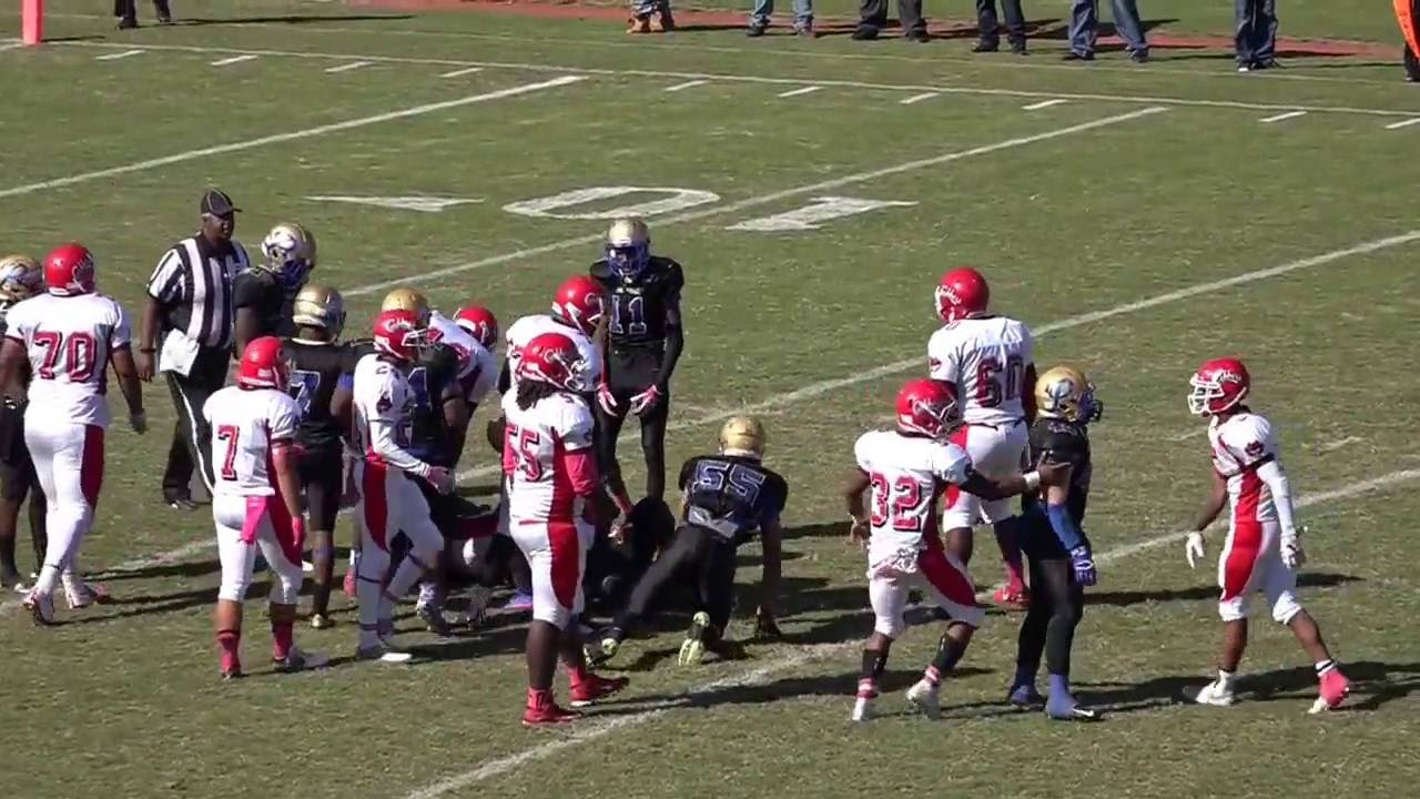 Hampton vs Phoebus Football 10-15-16
