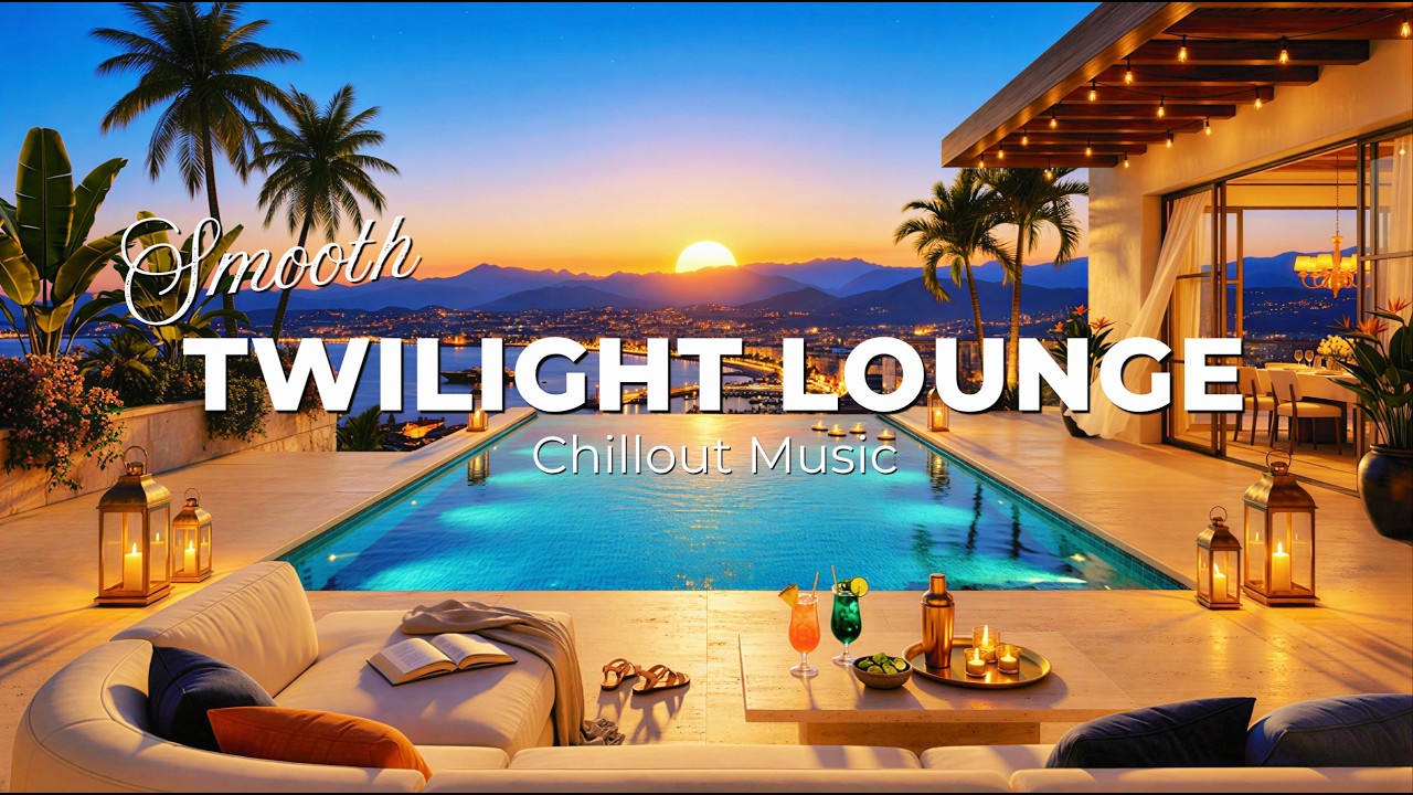 Luxury Chillout Lounge Music 🌅 | Golden Hour Escape | Oceanfront Twilight