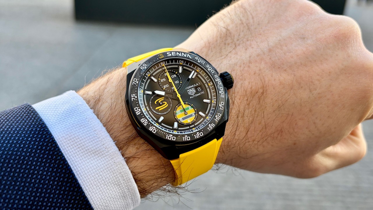 NEW 2025 TAG Heuer F1 Chronograph X Senna Special edition 44 mm