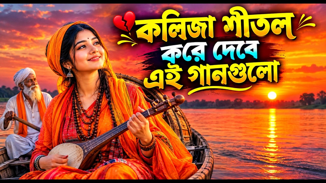 কলিজা শীতল করে দেবে এই গানগুলো 🌿❤️ | Best Bangla Folk Songs 2026 | Bengali Folk Album