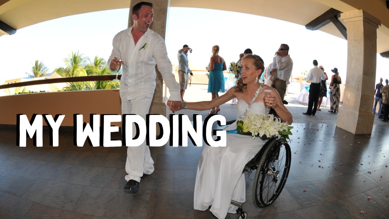 wedding + wheelchair = wedding