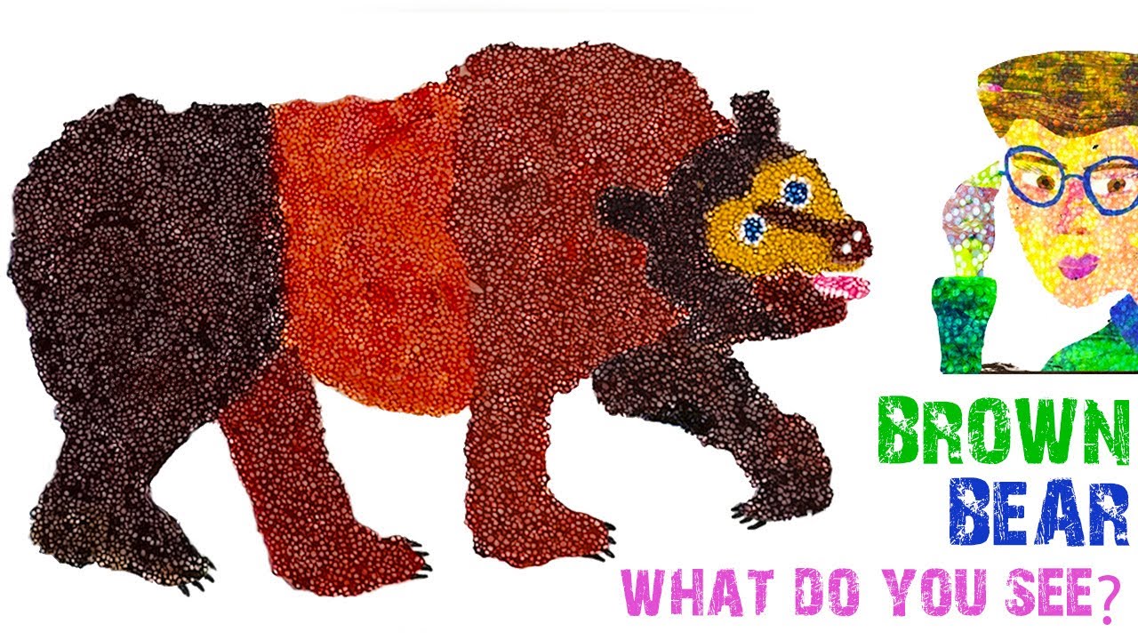 Brown Bear Brown Bear What Do You See Song for Kids | Sing Along | Eric Carle Animated Stories