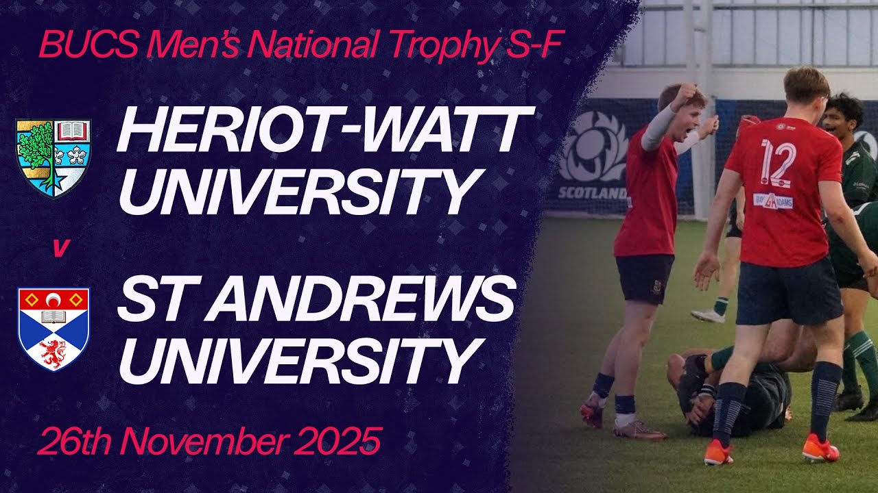Heriot-Watt 1st XV vs. St Andrews 1st XV | BUCS Men's National Trophy | Scottish Rugby